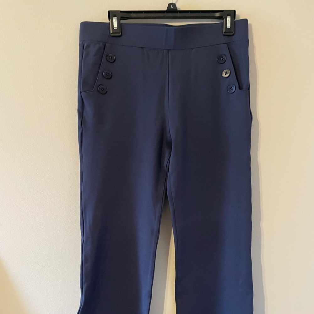 Betabrand Navy Large Pants